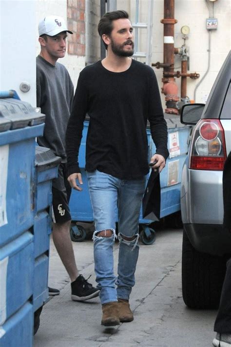 scott disick chelsea boots